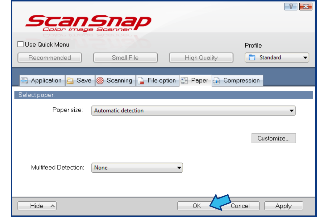 Setup Scanner in ScanSnap Manager – Cycom Help Center