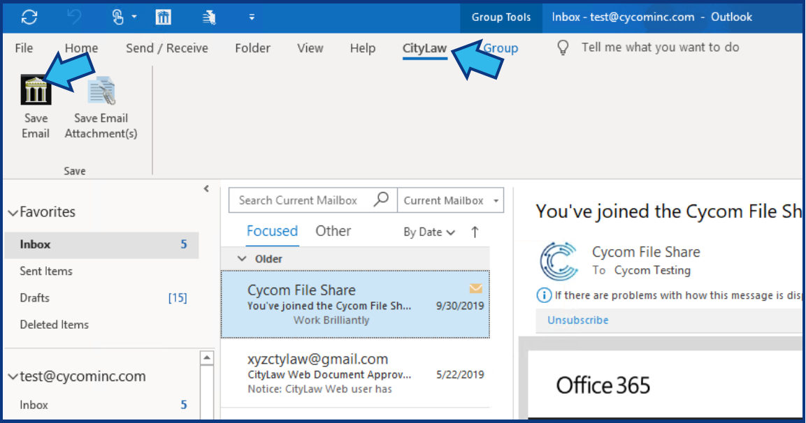 saving outlook email as pdf